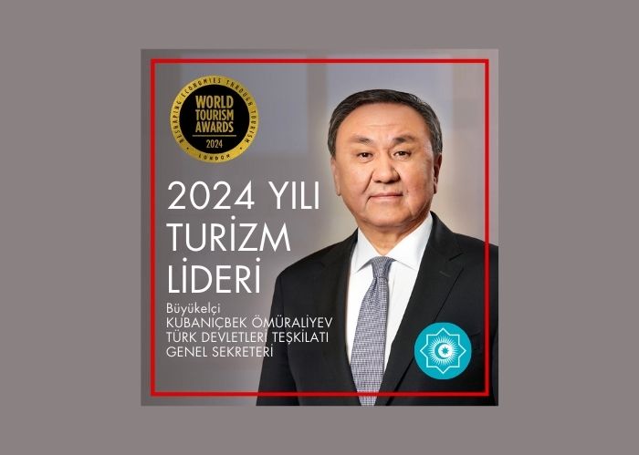 Türk Devletleri Teşkilatı Genel Sekreteri'ne 2024 Dünya Turizm Lideri Ödülü